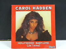 CAROL HADDEN Hollywood