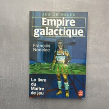Livre JDR SF Empire galactique Le livre du Maître de jeu François Nedelec Manchu