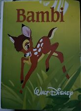 Livre Bambi - Walt Disney -