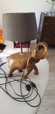 Lampe à poser pied éléphant