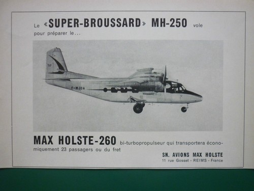 1959 pub avions - max, holste
