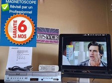 Magnetoscope DVD/VHS GRANDIN DUO410 6 TETES LECTEUR GARANTIE 6MOIS  RECENT combi