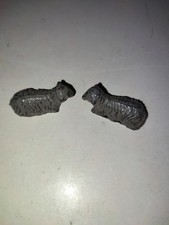 TIMPO TOY FERME - PLOMB CREUX LOT 2 MOUTON COUCHE   - BEL ETAT