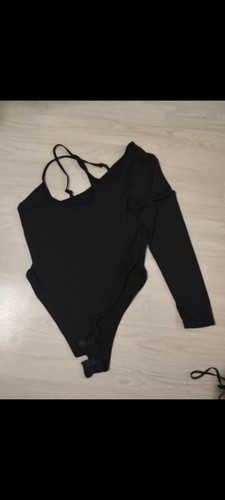 Body noir asymetrique - noir,