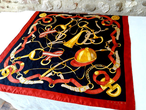 N23 foulard carre - carre, soie