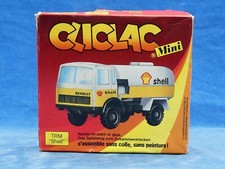 RARE TOP ! HELLER CLICLAC MINI - CAMION CITERNE RENAULT TRM SHELL N° 52616