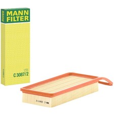 MANN-FILTER C 3087/2 Filtre à air pour FORD Fiesta Mk6 Schrägheck (JA8, JR8)