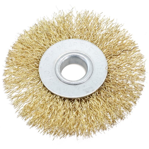 Brosse roue métallique - brosse, à
