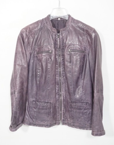 Veste femme cuir véritable - veste, en