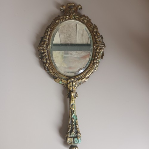 Ancien face main - ancien, bronze