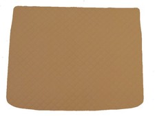 Matelassé Cuir artificiel BEIGE FONCÉ Tapis coffre pour Renault Symbioz E-Tech 2