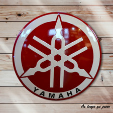 Plaque émaillée YAMAHA moto