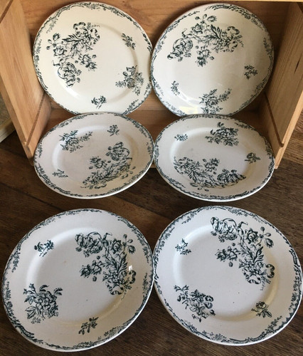 Faïence salins assiettes - faïence,