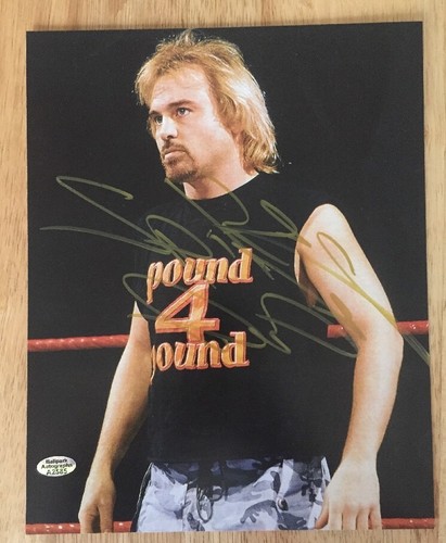 Spike dudley signed - dudley,