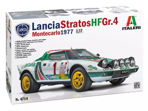 Italeri lancia stratos - lancia, gr.4