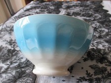 ancien bol bleu degradé