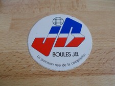 Autocollant PÉTANQUE BOULES JB