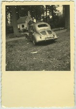 PHOTO ANCIENNE - VOITURE TRACTION 4CV RENAULT - CAR - Vintage Snapshot