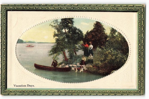 Vacation days lake scene with - lake,