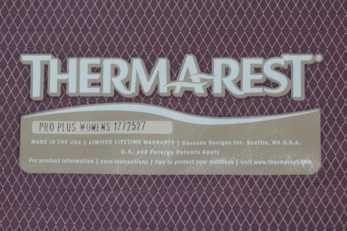 Purple thermarest pro plus - thermarest,