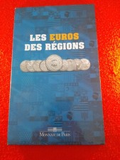 coffret classeur avec les 27 pièces de 10 euros des régions 2010 drapeaux