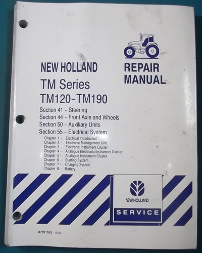 New holland tm120 - tm120, tm140