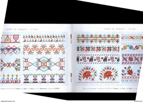 Livre ancien broderies - livre,