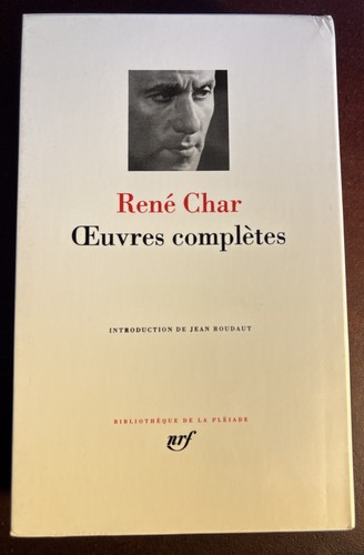 Pleiade rene char œuvres - pleiade,