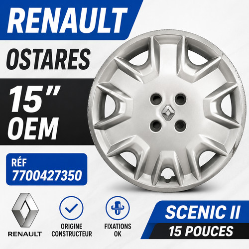 Enjoliveur renault scenic - ,