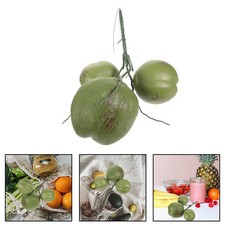 Faux plastique réaliste décoration noix de coco plastique réaliste noix de co