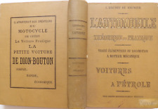 Livre l'automobile Théorique