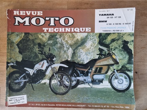 Revue technique moto yamaha - revue, 55