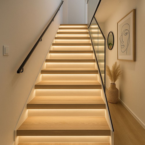 Bande rayures lumineux usb - rayures,