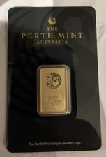 Lingot 10g the perth mint - or,