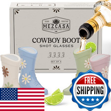 MEZCASA Cowboy Boot Shot