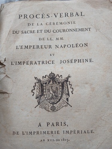 Rare document napoléon - rare,