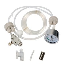 Kit Générateur et Régulateur de CO₂ pour Aquarium Plantes Aquatiques Manomètre