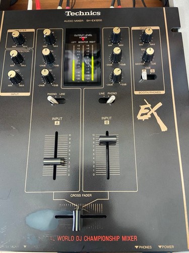 Technics ex1200 audio mixer - technics,