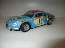 RENAULT ALPINE A110 XVII Tour de Corse NICOLAS / VIAL par MACADAM 1/20 NO 1/24
