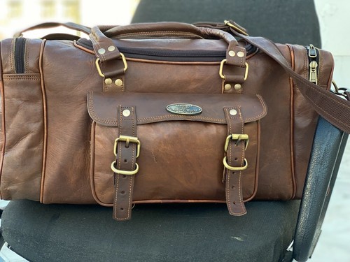 Cuir voyage hommes - bagages, gym