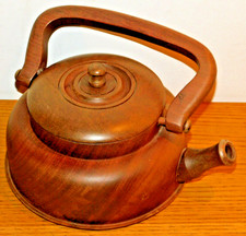 vintage THEIERE en BOIS