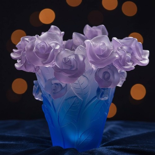 Vase pâte verre - de, fait