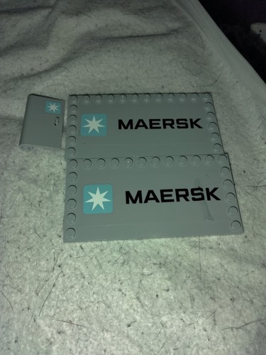 Lego maersk train sticker - maersk,