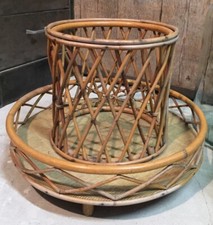 Bar Porte Bouteilles En Rotin H 34 D 44