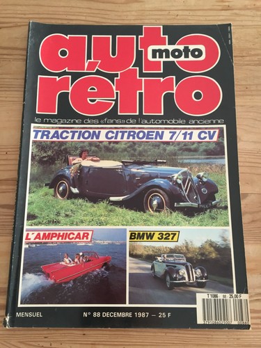 Auto retro decembre 1987 - decembre,