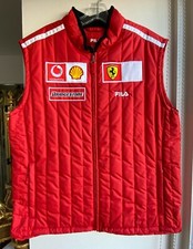 Fila Ferrari F1Vest - Size MEDIUM - Excellent Condition