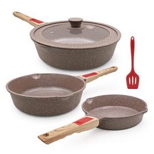 Set de 5 Poêles en Céramique