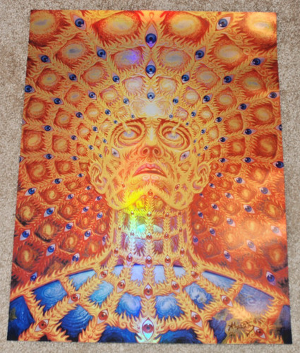 Alex grey oversoul holographic - grey,