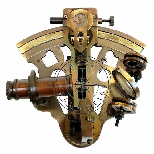 Ancien sextant marine - marine, en
