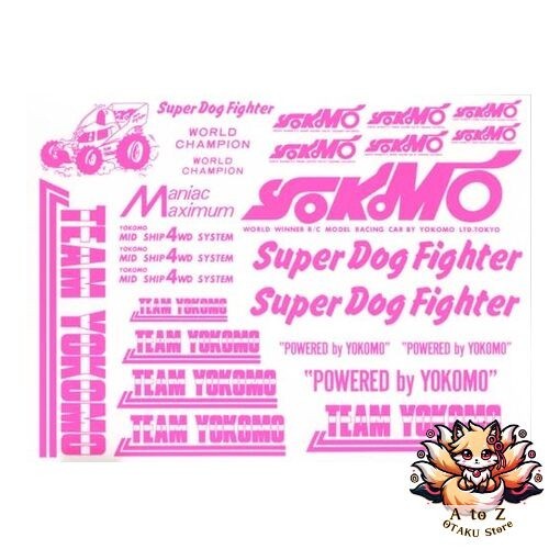Nouveau autocollant yokomo - nouveau,